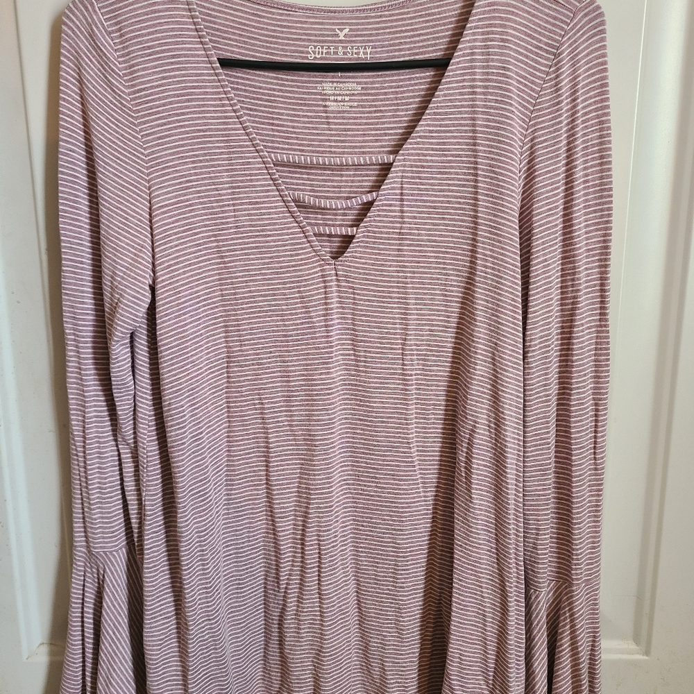 Flowy American Eagle top
